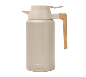 Klausberg KB-9014 termospullo, 2 l, hiekanvärinen