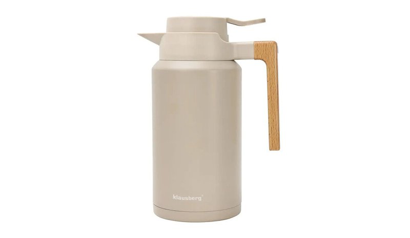 Klausberg KB-9014 termospullo, 2 l, hiekanvärinen