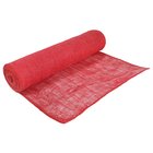 vidaXL Juuttirulla Punainen 50 x 1000 cm
