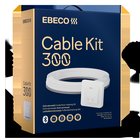 Ebeco Cable Kit 300 Lattialämmityssarja lämpökaapelilla ja termostaatilla 86 m, 960 W