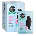Cosma Nature Pouch -säästöpakkaus 24 x 50 g - kana & kanakinkku