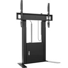 TV-seinäteline Onkron TV-lattiateline, FPRO2L-40-B, 55-100, 1, 934-1673mm, 100kg, 200x200-1000x600mm, musta, lattia, kallistus, kääntö