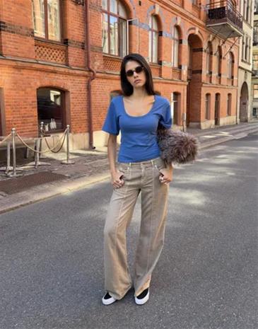 Nelly - Beige - Cargo Jeans
