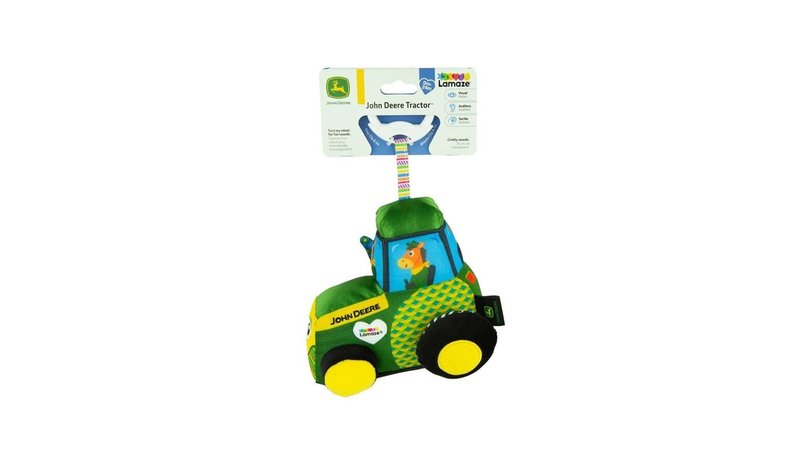 Lamaze Clip & Go John Deere Tractor