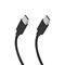 SBS TECABLETISSUETCK USB-C - USB-C 1.5m 60W braided cable - black – kuva 4