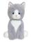 Pentu Harmaa pehmolelu 18 cm Teddykompaniet – kuva 3