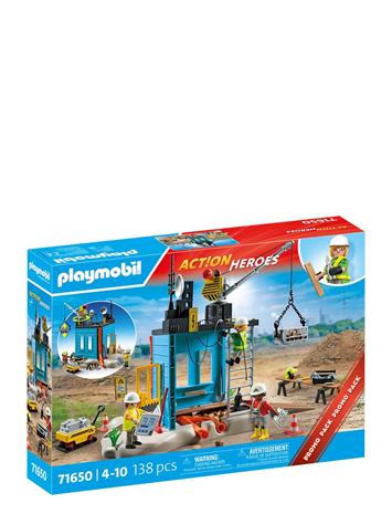 Playmobil - Construction site (71650) – kuva 7/8