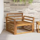 vidaXL Käsinoja 2 kpl Luonnollinen 78,5 x 8 x 60 cm Tiheä akasiapuu