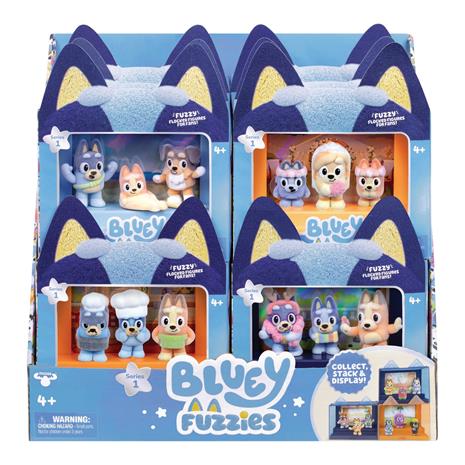 BLUEY Fuzzies Figures - Episodes - 3 pack.(90453)