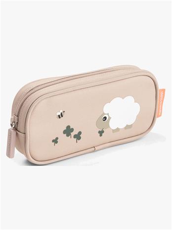 Done by Deer Pencil Case Tiny Farm Powder - Beige - 20X 10X H 4CM