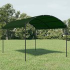vidaXL Huvimaja 4 x 3 x 2,6 m Vihreä Polyesteri ja teräs