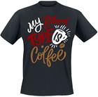Sanonnat - My Blood Type Is Coffee - T-paita - Miehet - Musta