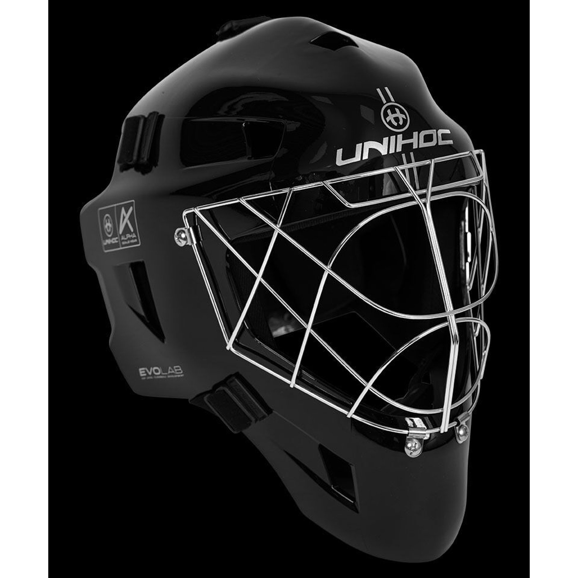 UNIHOC Goalie Mask Alpha Prime Evolab - maalivahdin maski