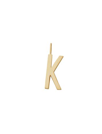 Design Letters Archetype Charm 16 mm Gold A-Z K
