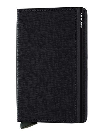Secrid Crisple Slimwallet -lompakko, musta
