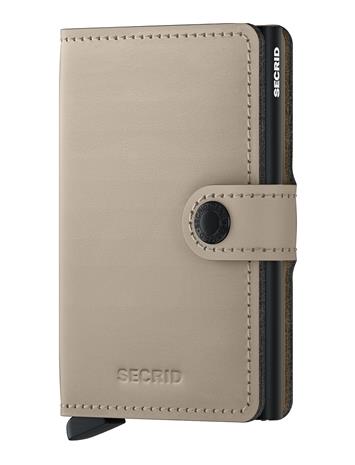 Secrid Matte Miniwallet -lompakko, beige