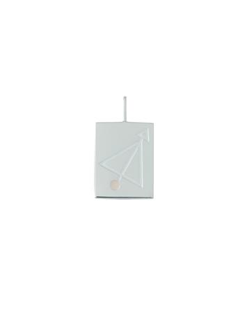Zodiac by Design Letters - Sagittarius Silver