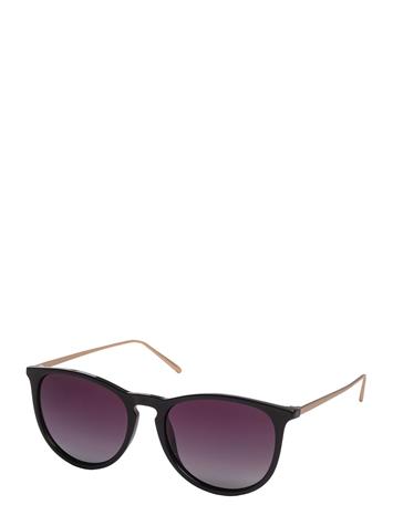 Pilgrim Vanille Sunglasses Black/Gold - Black - ONE SIZE