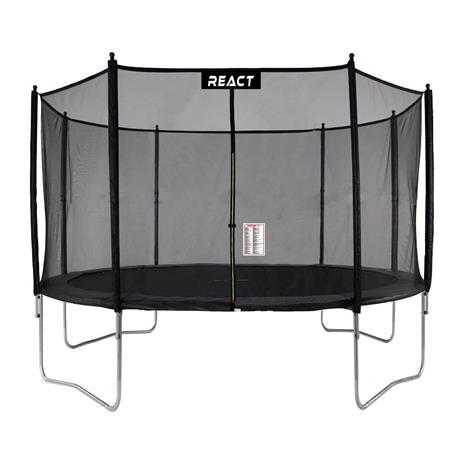React Trampoliini 427 cm turvaverkolla