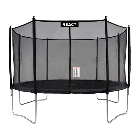 React Trampoliini 427 cm turvaverkolla