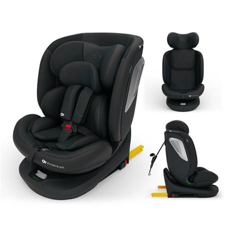 Kinderkraft turvaistuin I-Grow 2 Plus i-Size, 40–150 cm, musta