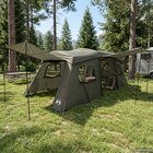 vidaXL 3 hengelle 3-hengen Armivihreä 185T Polyesteri PU-pinnoitteella