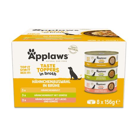 Applaws - Multipack Chicken Broth for Dog - 8x156g