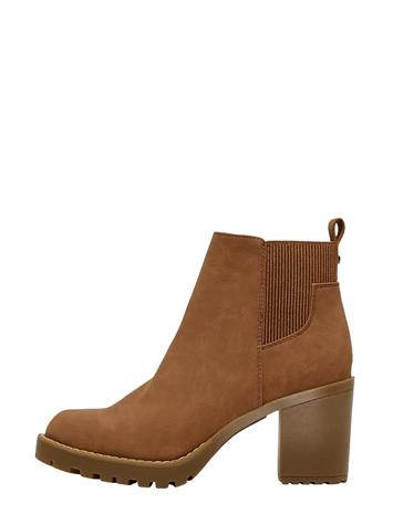 ONLY Onlbarbara Heeled Bootie Noos - Brown - 39