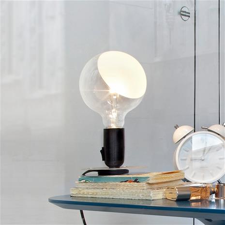 Flos - Lampadina Pöytävalaisin Musta – kuva 8/8