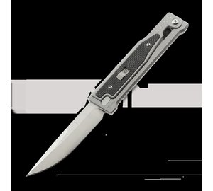 Reate OG EXO Elmax Drop Point veitsi, Black Micarta