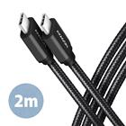 AXAGON BUCM3-CM20AB - USB-C cable - 24 pin USB-C to 24 pin USB-C - 2 m