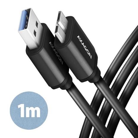 AXAGON BUMM3-AM10AB - USB cable - USB to Micro-USB Type B