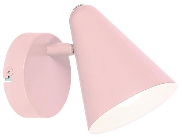 Seinäkohdevalo AMOR 1xE14/40W/230V pinkki