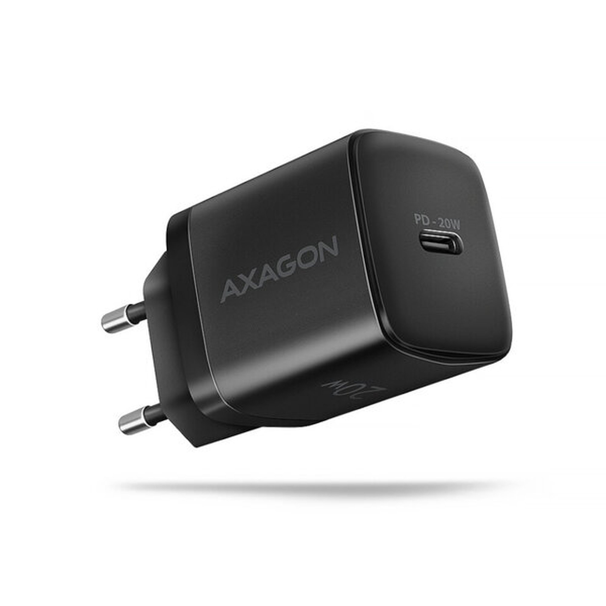 Seinä laturi Axagon ACU-PD20, 20W, USB-C, musta