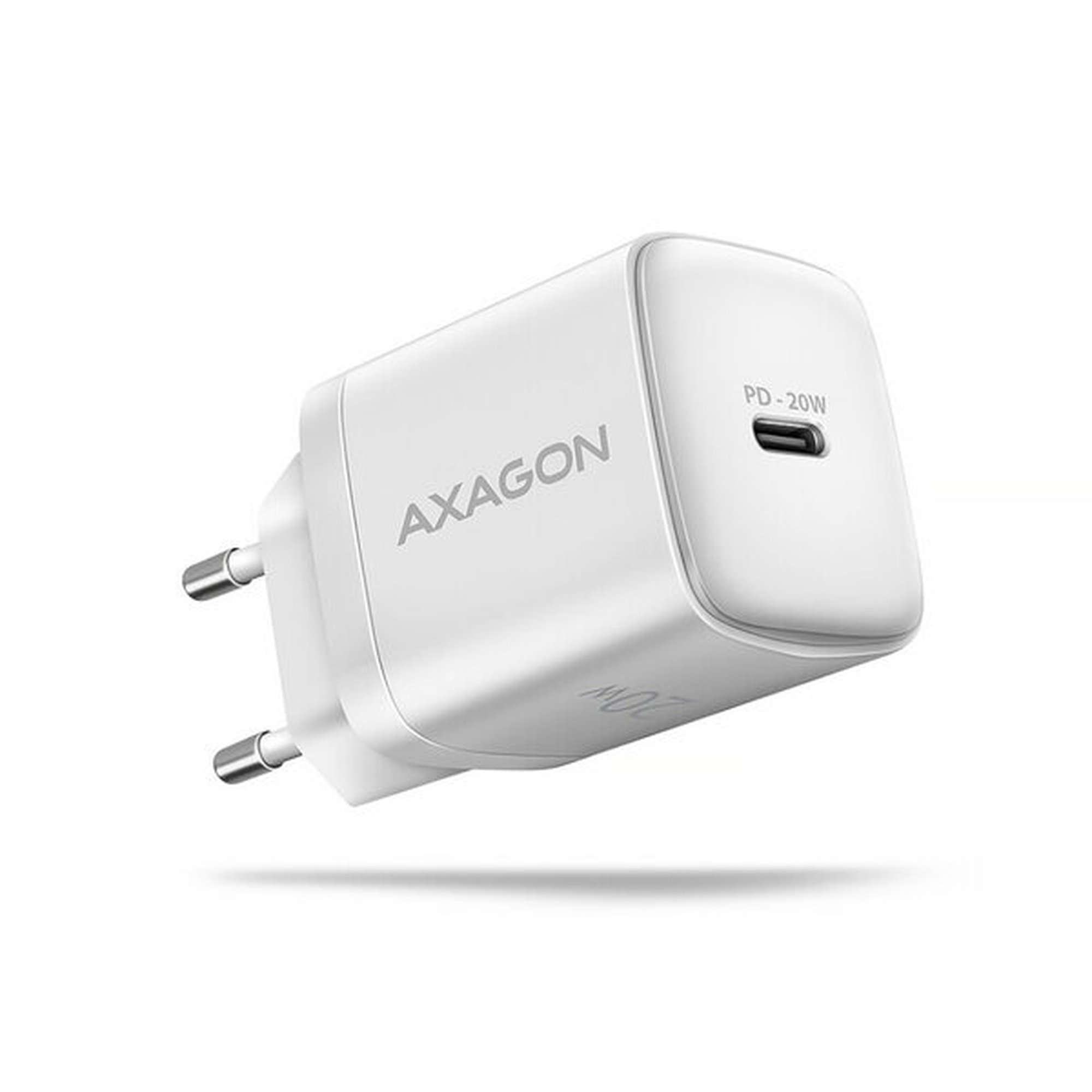 Axagon Acu-pd20w verkkolaturi, 20 W, USB-C, PD3.0/QC3.0