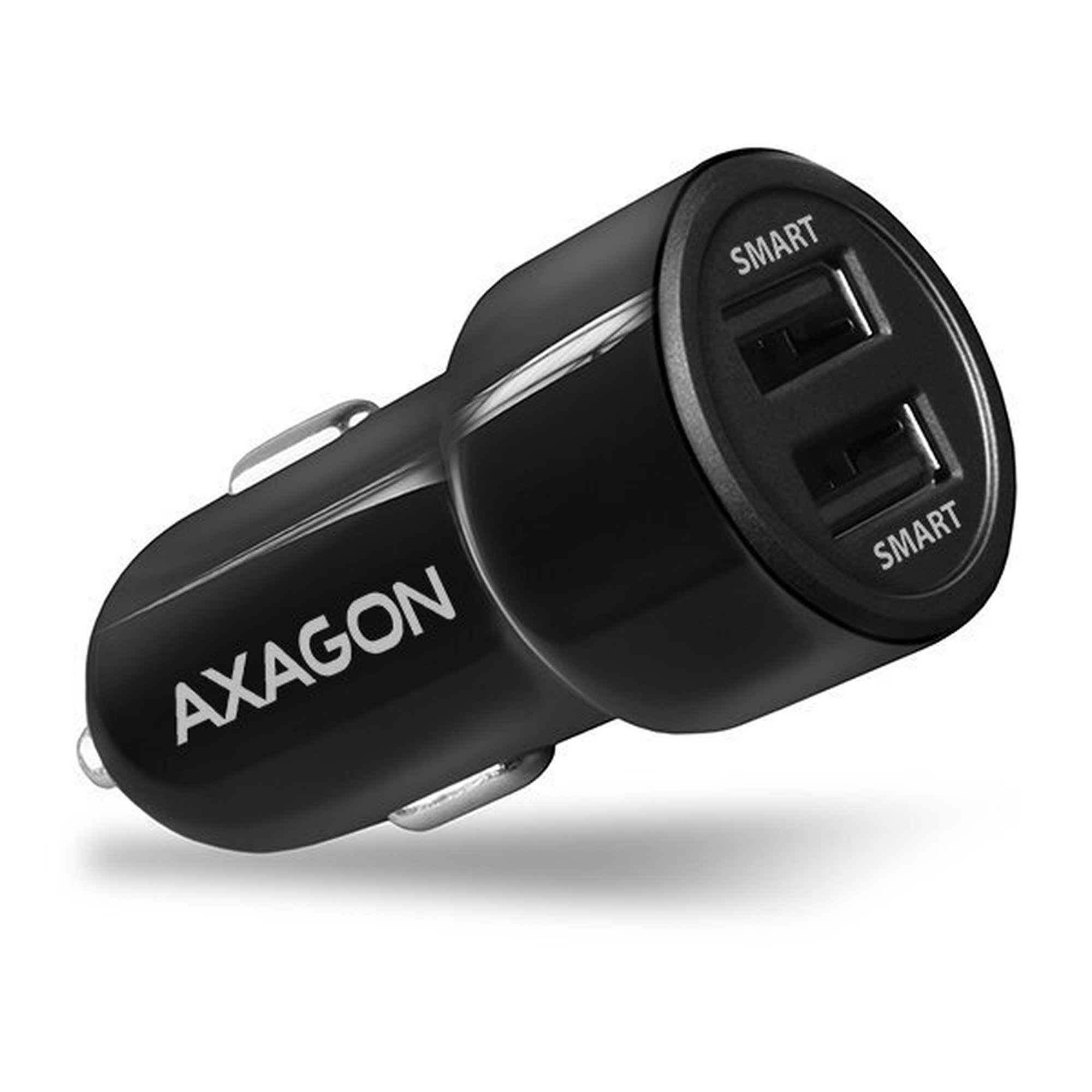 Axagon Pwc-5v5 autolaturi, 2x USB, 24 W, pikalataus