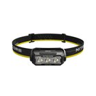 Nitecore HA15 UHE LED-otsavalaisin, 400 lumenia, 43 g, 6 lediä, 1100 mAh akku, USB-lataus, 114 h käyttöaika