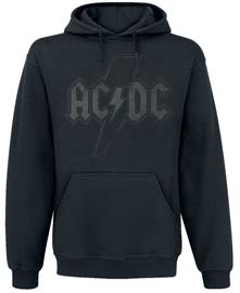 AC/DC - AC/DC Logo Black - Huppari - Miehet - Musta