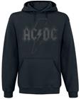AC/DC - AC/DC Logo Black - Huppari - Miehet - Musta
