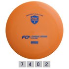 Frisbeegolfkiekko Discmania Fairway Driver S-Line FD1, oranssi