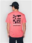 Mons Royale Icon Merino T-paita watermelon Miehet