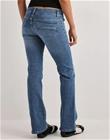 Only - Sininen - Onlebba Low Bootcut Dnm Jeans RIM50