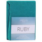 Amelia Home froteelakana kuminauhalla Ruby, 140–160x200+30 cm, turkoosi