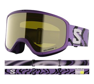 Salomon Lumi Access, laskettelulasit, juniori, violetti