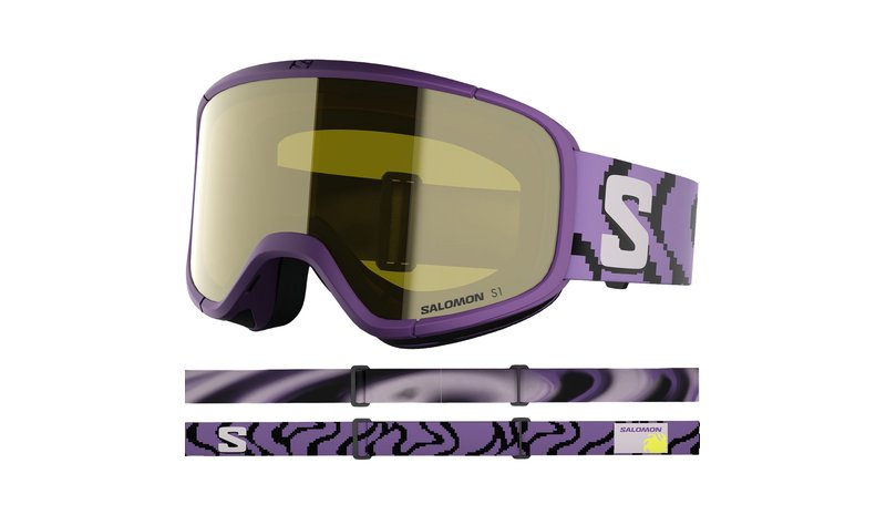 Salomon Lumi Access, laskettelulasit, juniori, violetti