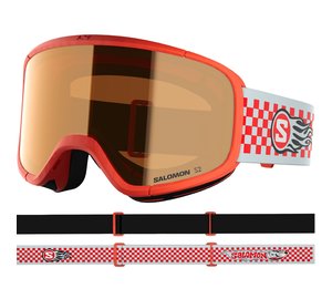 Salomon Rio, laskettelulasit, juniori, punainen