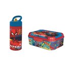Spiderman â€“ Lunch Box Colorful 17x13.5 cm + Bottle 410 ml (bundle)