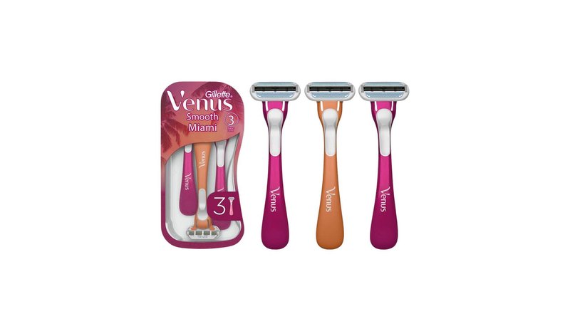 Gillette Venus Smooth Miami Disposable Razors 3 stk.