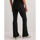 Nike - Musta - W Nsw Chill Knit Rib Pant