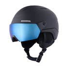 Rossignol Whoopee Visor, laskettelukypärä visiirillä, musta